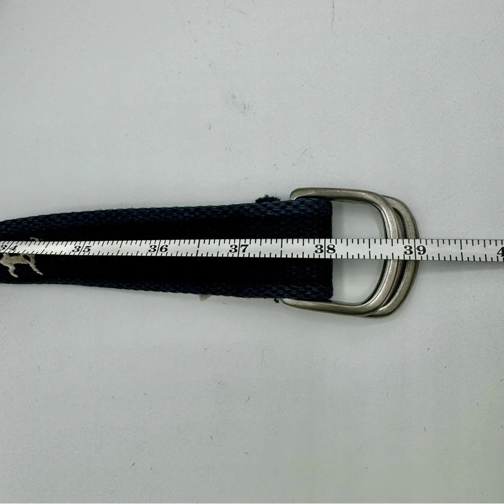 Lands End Kids Dog Canvas Belt, size XL‎